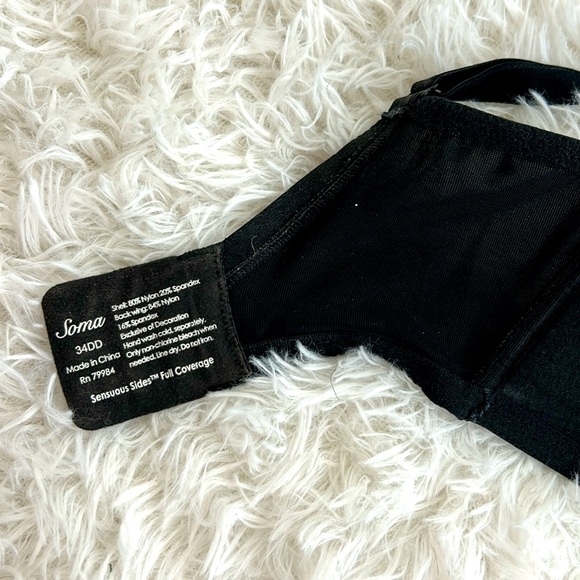 Black Soma Bra - Picture 4 of 5